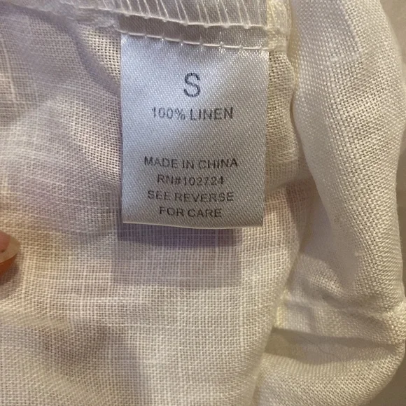 Linen Button Up - Picture 4 of 6